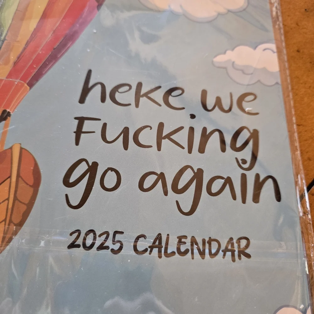 New 2025 Snarky Adult Calendar